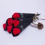 1 件肥皂玫瑰康乃馨花用於婚禮派對裝飾情人節家居裝飾人造玫瑰花