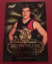 2018 AFL Select Footy Stars Brownlow Gold Predictor ZACH MERRETT BPG38 138/250