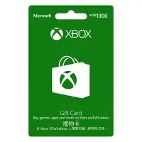 在飛比找蝦皮購物優惠-Microsoft XBOX 禮物卡$1000元