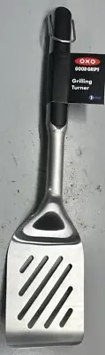 OXO Stainless Steel Slotted Spatula Grilling Turner Rubber Good Grips 16"