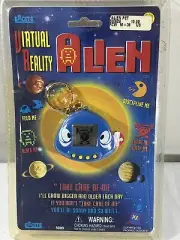 Virtual Reality Alien Blue Keychain Excite 1997 Sealed