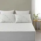 Waterproof Bamboo Mattress Protector – King Single, TPU Layer, Fitted