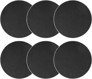 6-Pack HQRP Charcoal Filters for Compost Bucket 7.25 Inch Round Compost Bin