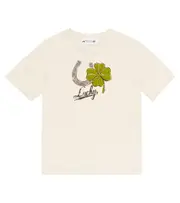 [Bonpoint] Bonpoint Thibald cotton and linen T-shirt Y 10 multicoloured