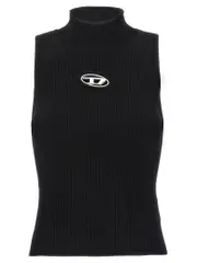 [Diesel] Diesel-M-Onervax Top Nero-Donna L Black
