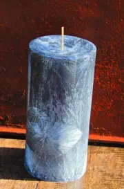 200hr COOL GRAPHITE Silver Masculine Scented MEN'S CASHMERE MUSK ARTISAN CANDLE