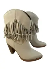Zodiac Womens Donna Leather Pointed Toe Cowboy, Western Boots Shoes 9 NEW NIB