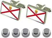 [Select Gifts] Shirt Dress Studs Jersey Flag Cufflinks