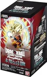BANDAI Dragon Ball Super Card Game Fusion World Booster Pack, Unknown Adventure [FB05] (Box) 24 Pack