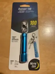 New Nite Ize Radiant 100 Keychain Flashlight