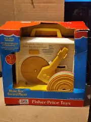 Toy Fisher Price Music Box Record Player 10 Classic Tunes 01697 All new Songs