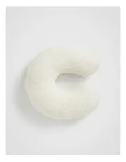 [Seed Heritage] Teddy Initial C Cushion in Cream