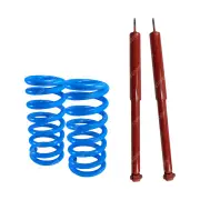 2 Rear STD Gabriel Guardian Shocks + Lovells Springs for Holden Commodore VP IRS