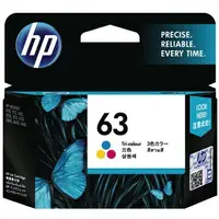 在飛比找樂天市場購物網優惠-HP 63 原廠彩色墨水匣F6U61AA 適用DeskJet