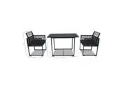 JANIERO 3 Piece Outdoor Setting