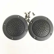 2 Pcs 2" ABS Grill Waffle Speaker SubWoofer Speaker Grills For DJ PA Car Audio