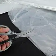 Transparent Plastic Greenhouse Film Cover, Protects Plants from Bad Weather, Promotes Higher Yields (4m*10m)