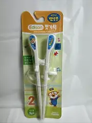 EDISON Training Step 2 Chopstick Pororo Left-Handed Children Kid 1 Pair B10