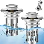 Hair Catche Washbasin Drain Filter Pop-Up Copper Core Drainer