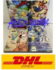 ALL New F/S Dr.STONE Official Fan Book + Reboot + 2 Novel 4 Set Japanese Boichi