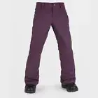 Brand New Girls 2024 Volcom Frochickidee Insulated Pant Blackberry Size Medium