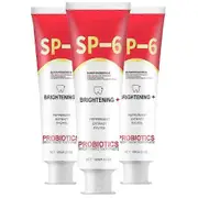 3PCS SP-6 Probiotic Toothpaste,Sp-6 Toothpaste Whitening