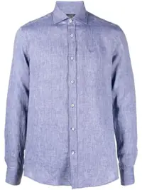 在飛比找Farfetch優惠-'Save The Sea' linen shirt