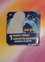 Lot of (4) Dory Magic Towel, Disney, Expands in Water, Kids, Birthday Party Bag
