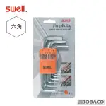 SWELL【雙邊抽短六角扳手9支組(公制1.5-10MM)】076-24MS