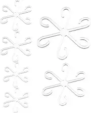 Vine Clip for Vine Plants, Vine Holder for Vine Plants - 6 Vine Holder Vine Holder for Vine Plants Garden Clips - Acrylic 3 Sizes Stem Support Hooks for Greenhouse Flower Potted Plants Upright and
