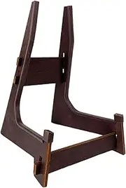kowaku Chinese Lute Holder, Portable Stringed Instrument Stand, Detachable Lute Stand for Pipa Players, Chinese Fretted Mandolin Lute Accessories