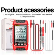 ANENG Digital Multimeter Smart Voltmeter Ammeter Resistance Transistor Meter USA