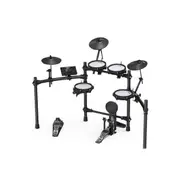 NUX DM210 Portable 8-Piece Electronic Drum Kit with All Mesh Heads