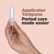 Pee Safe Applicator Tampons For Heavy Flow (8ps) Easy to use | Leak Proof | Soft