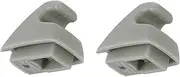 KPSTED 2pcs Car Sun Visor Clip,Fit For Cadillac, Escalade 2007-2014 15882854 Gray Auto Sun Visor Support Clip Retainer Bracket Hook Car Sun Visor Fastener