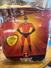 Disney The Incredibles Mr. Incredible Halloween Costume Size Adult Standard 44