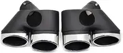 Stainless Steel Car Quad Exhaust Tip Compatible For Mercedes Benz W211 E240 E280 E320 E350 E430 E500 E63 E Class 2002-2007 Muffler Tips