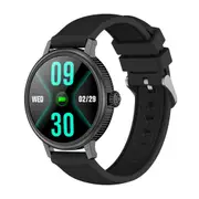 Smart Silicone Screen Watch Black Smart Watches