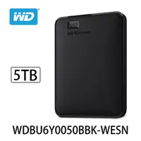 在飛比找樂天市場購物網優惠-WD Elements 5TB 2.5吋行動硬碟【愛買】