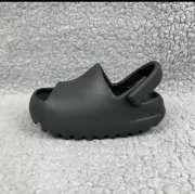 Baby Size 4K - Adidas Yeezy Slide Dark Onyx (infants) - ID5106 - AUTHENTIC NEW!!