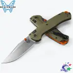 BENCHMADE TAGGEDOUT 橄欖綠G10柄全刃折刀 -CPM-S45VN鋼 / BENCH 15536 詮國