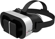 Phone VR Headset - Ergonomic Design VR Glasses | Scalable Virtual Reality VR Glasses | High-Definition VR Headsets for Movies, Panoramic Videos, Travel, Education