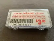 ACC SHARP SMALL ARKANSAS WHETSTONE KNIFE AND TOOL SHARPENER BRAND NEW