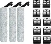 Soft Roller Brush Replacement Accessories. Compatible for Dreame H12 Pro / H12 Plus/H12 Core. Wet Dry Vacuum Cleaner Accessories(G)