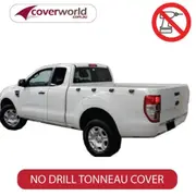 Ford Ranger Super Cab Tonneau Cover No Drill Cover, No Sports, Bars No Headboard