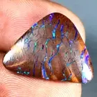 11.07 ct Fancy Shape (21 x 16 mm) Multi Color Australian Koroit Boulder Opal