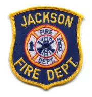Jackson Fire Department Patch Michigan MI v3