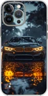 Car Boss King Rain Lights Night City Cover Case Silicone / Shockproof / MagSafe