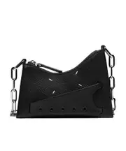 Maison Margiela Snatched Micro Hobo Bag One size black