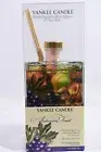 RARE Yankee Candle Autumn Fruit Scented Oil Reed Diffuser Decorated Glass 3 oz